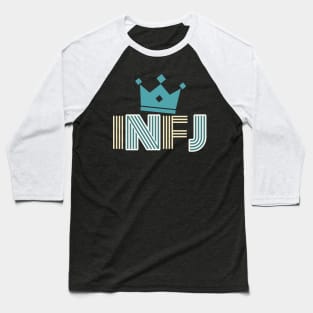 INFJ - Typography Design 3 Baseball T-Shirt